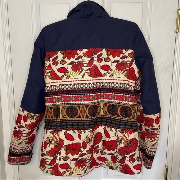 ROXY Printed Floral Aztec Printed Warm Jacket XS - Picture 3 of 5